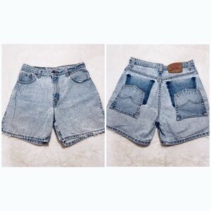 Levi’s 651 Reconstructed Relaxed Fit Denim Shorts Size 12P